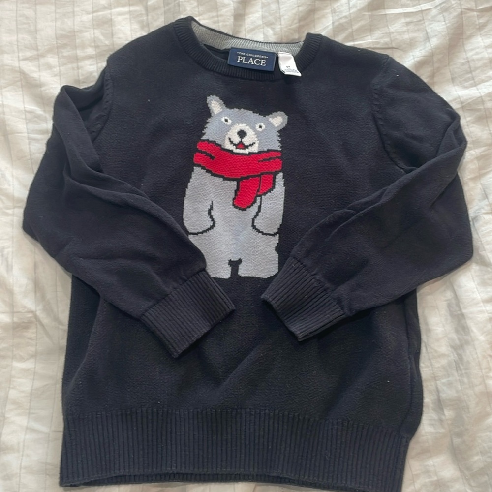 Boys children’s place size 5T winter sweater great condition